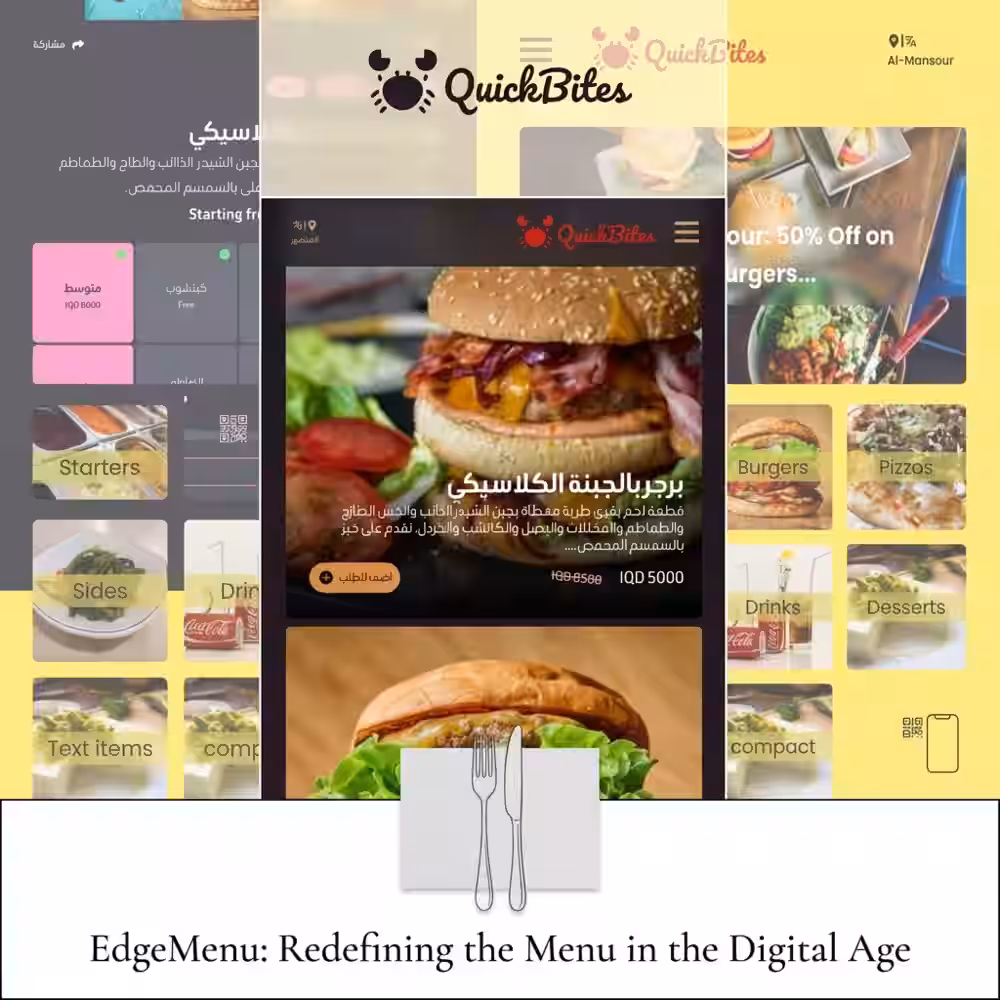 EdgeMenu: Smart Digital Menu Platform